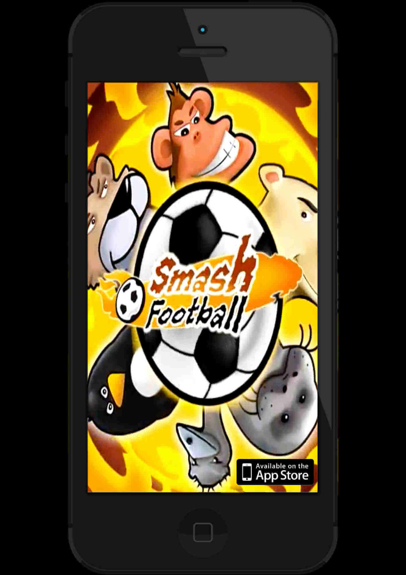 smash football game poster